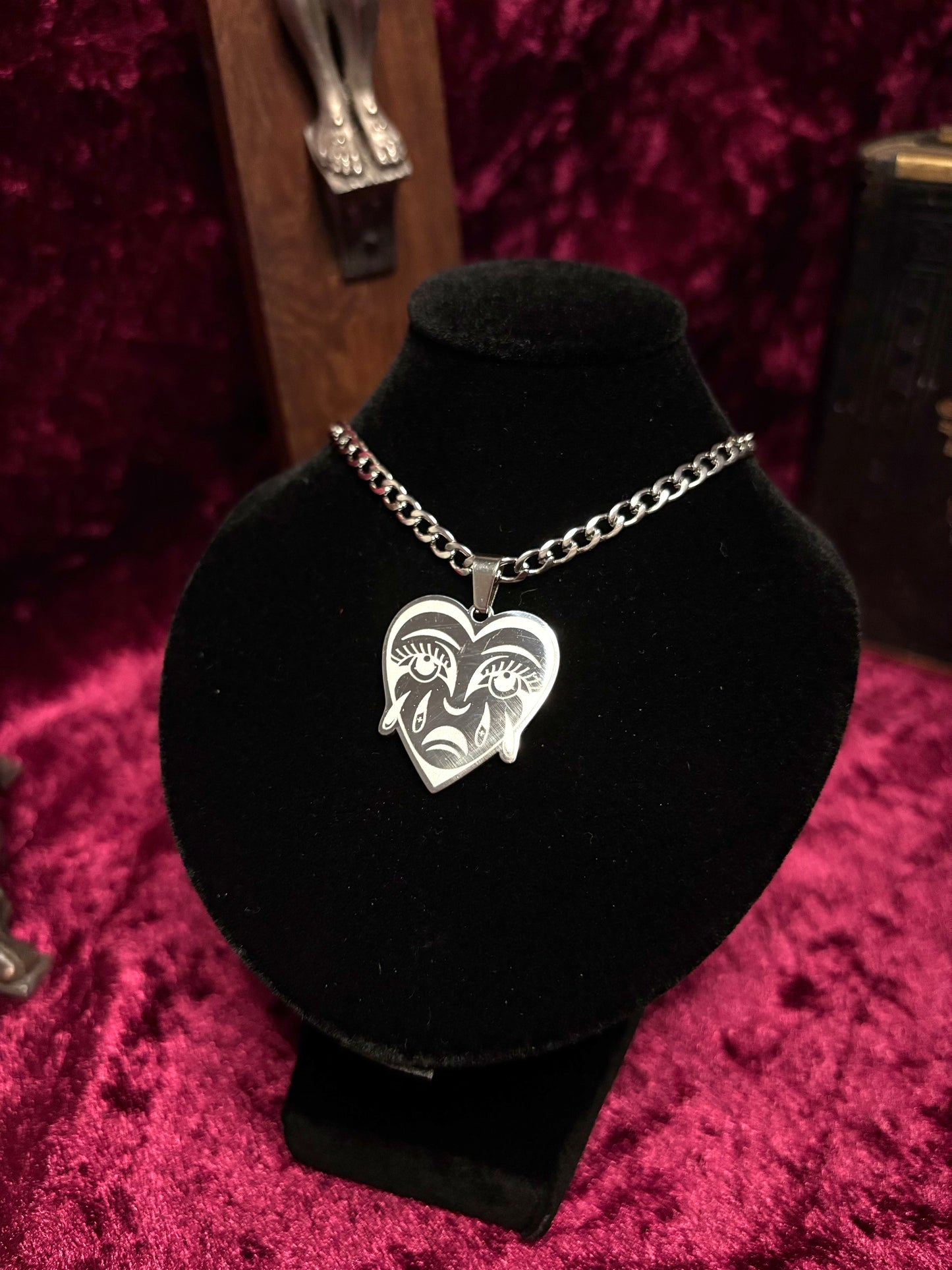 Crying Heart Pendant