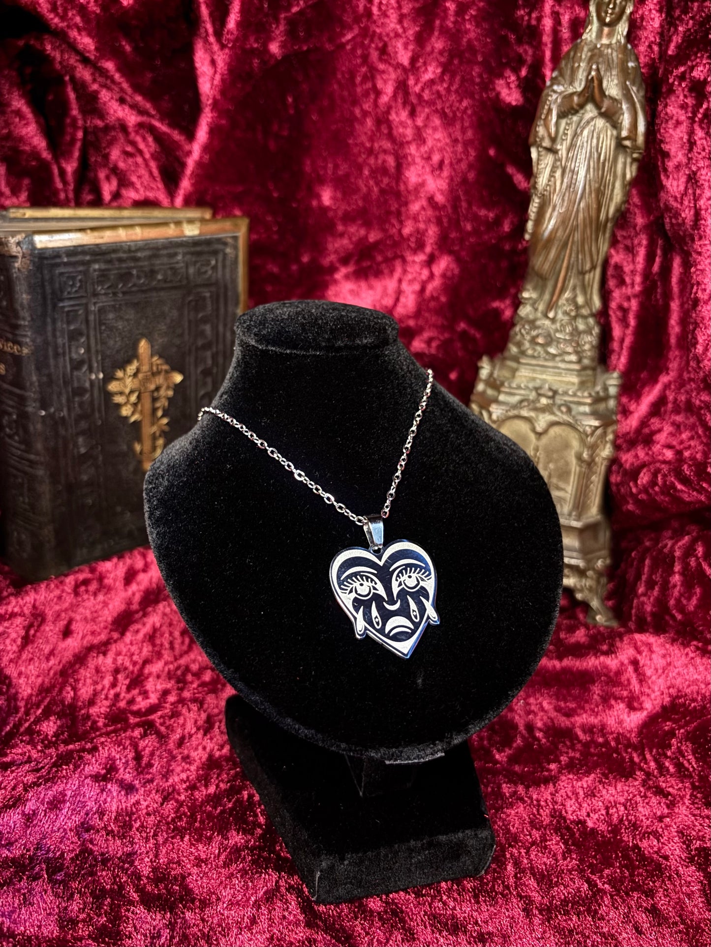 Crying Heart Pendant